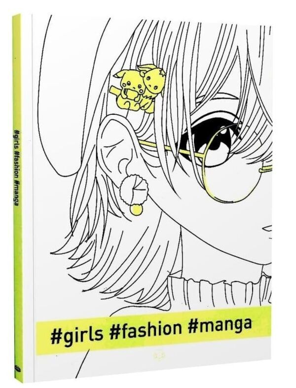 Розмальовка #girls #fashion #manga Жорж 71386
