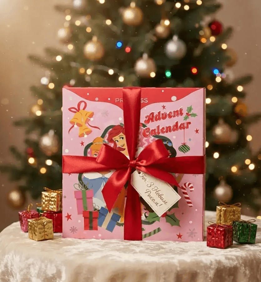 Адвент календар Disney Princess 2026-2027 Advent Calendar Party Time з косметикою 80868 Польша