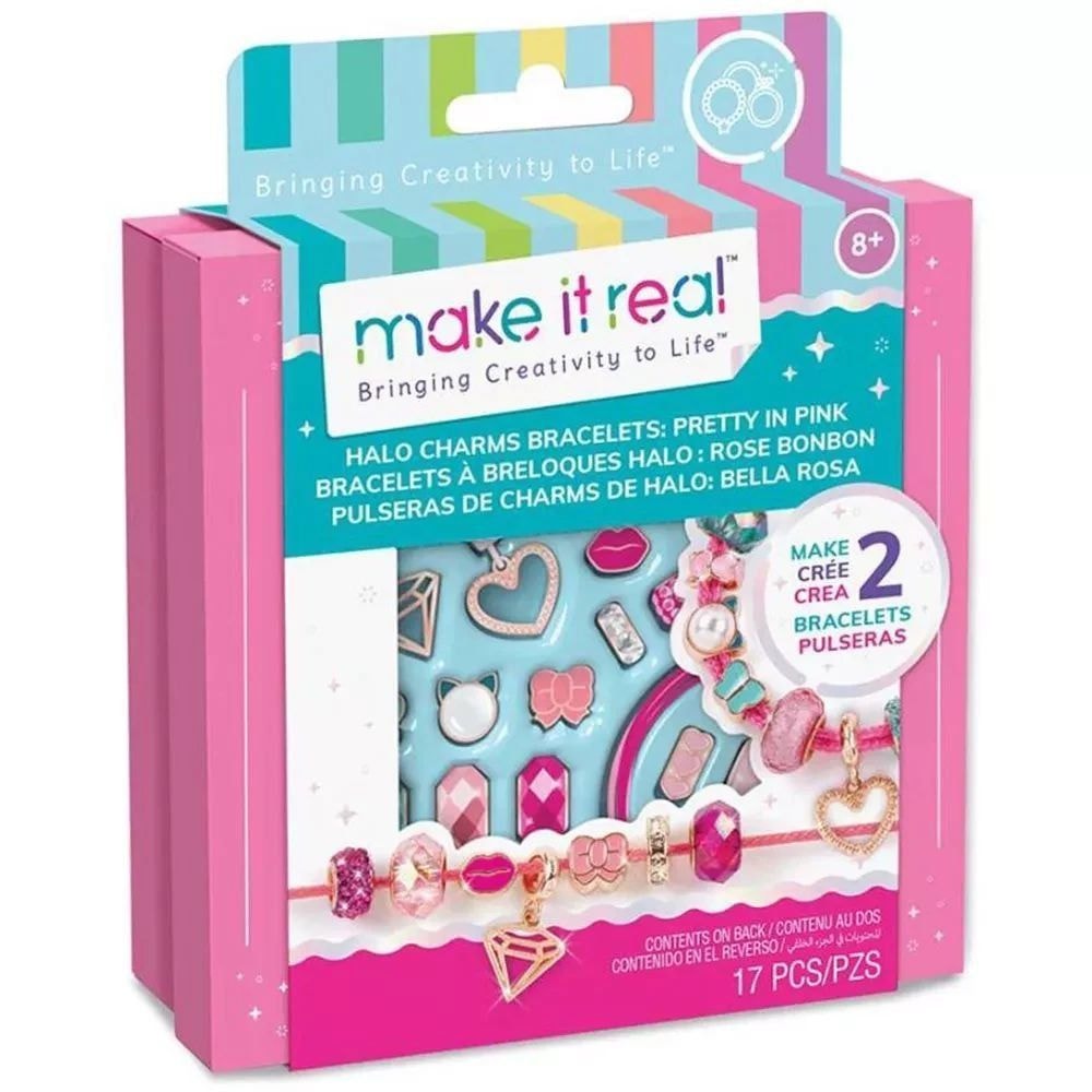 Набір для створення браслетів Make it Real Красуня в рожевому MR1708 96000 Китай