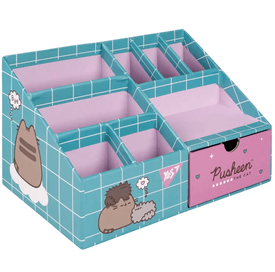 Органайзер настільний Yes Pusheen 8 відділень картон 708222 83811 YES