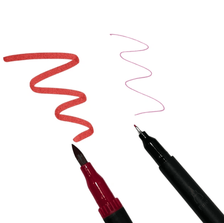 Набір скетч-маркерів 120 шт. в пеналі Dual Brush pens 84162 Китай