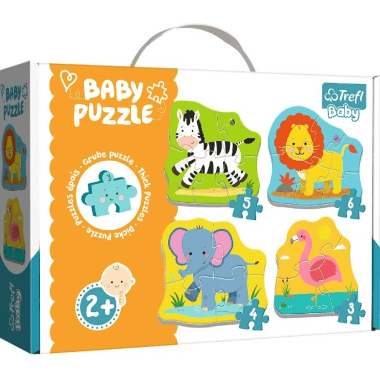 Пазли Trefl  Baby classic Тварини на сафарі 36073 85457 Польша