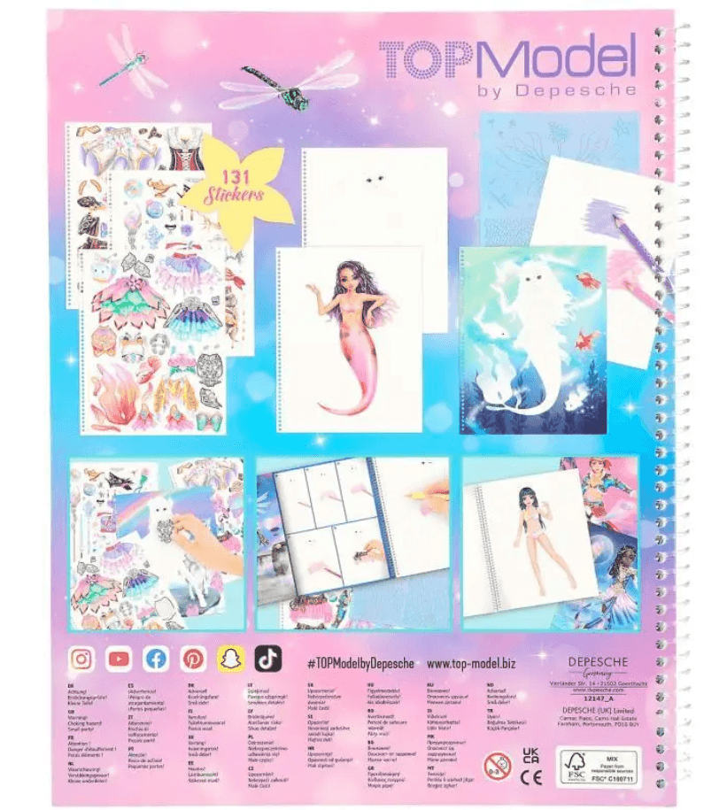 Книжка-розмальовка фентезі TopModel 12147_A 86873 Німеччина