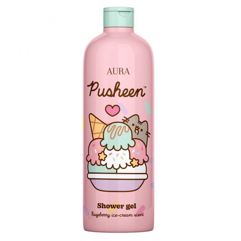 Гель для душу "Pusheen" з ароматом солодкого пончика, 500 мл. 87065 Польша