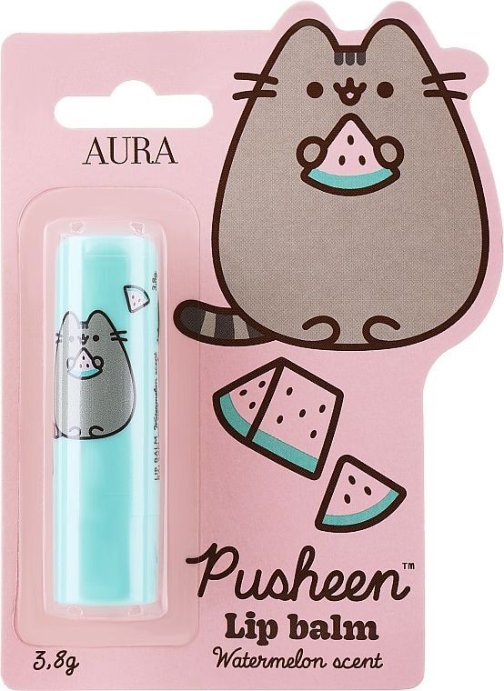Бальзам для губ "Pusheen" з ароматом кавуна, 3,8 г. 87888 Польша