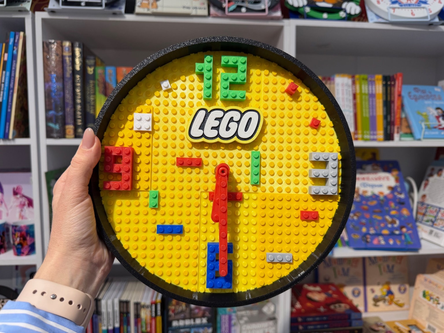Годинник Lego 3D 87910