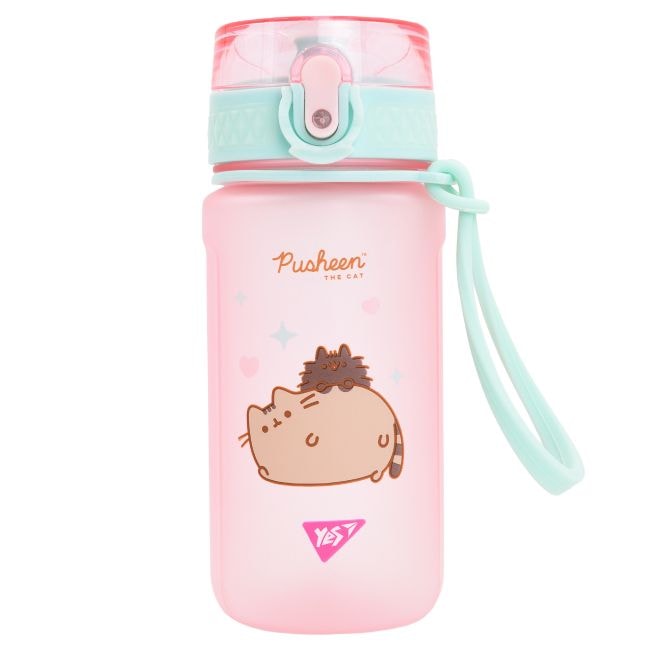 Пляшка для води Yes "Pusheen", рожева 708321 87941 YES