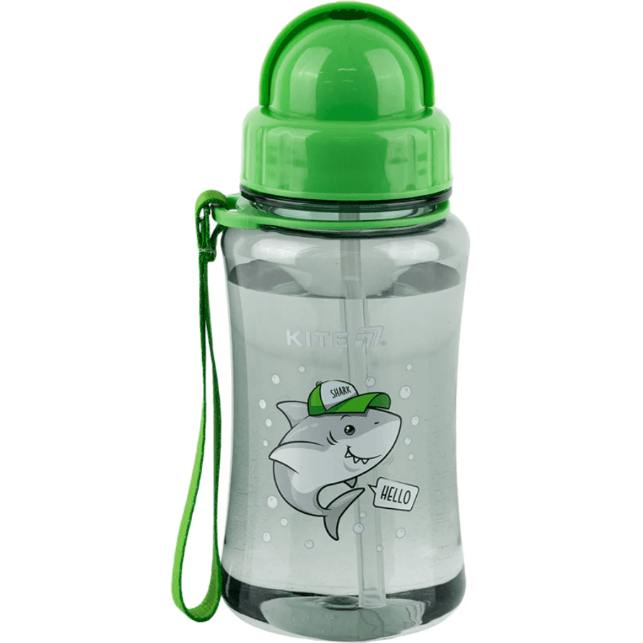Пляшка для води Kite Shark K25-399-1, 350 мл, сіра 88688 Німеччина