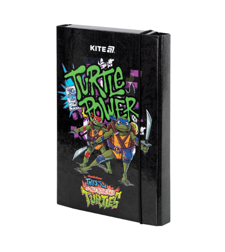 Папка для зошитів на гумці Kite Ninja Turtles NT25-210, картон 90393 Німеччина