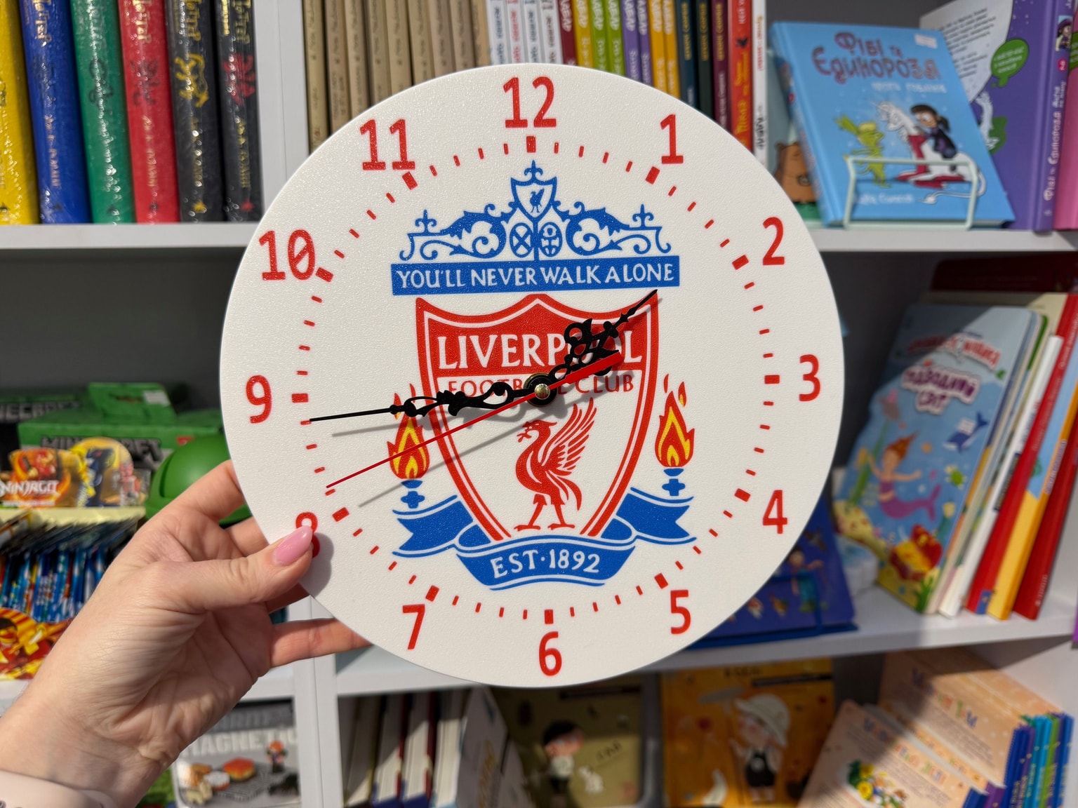 Годинник Футбол Liverpool 3D 90484