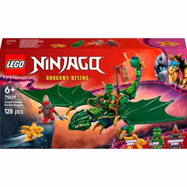 Lego NINJAGO Зелений лісовий дракон Ллойда 71829 90666 Данія