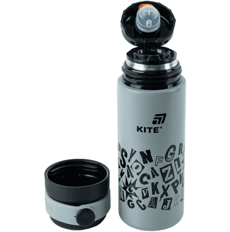 Термос Kite K25-1222-2, 500 мл, сірий 90675 Німеччина