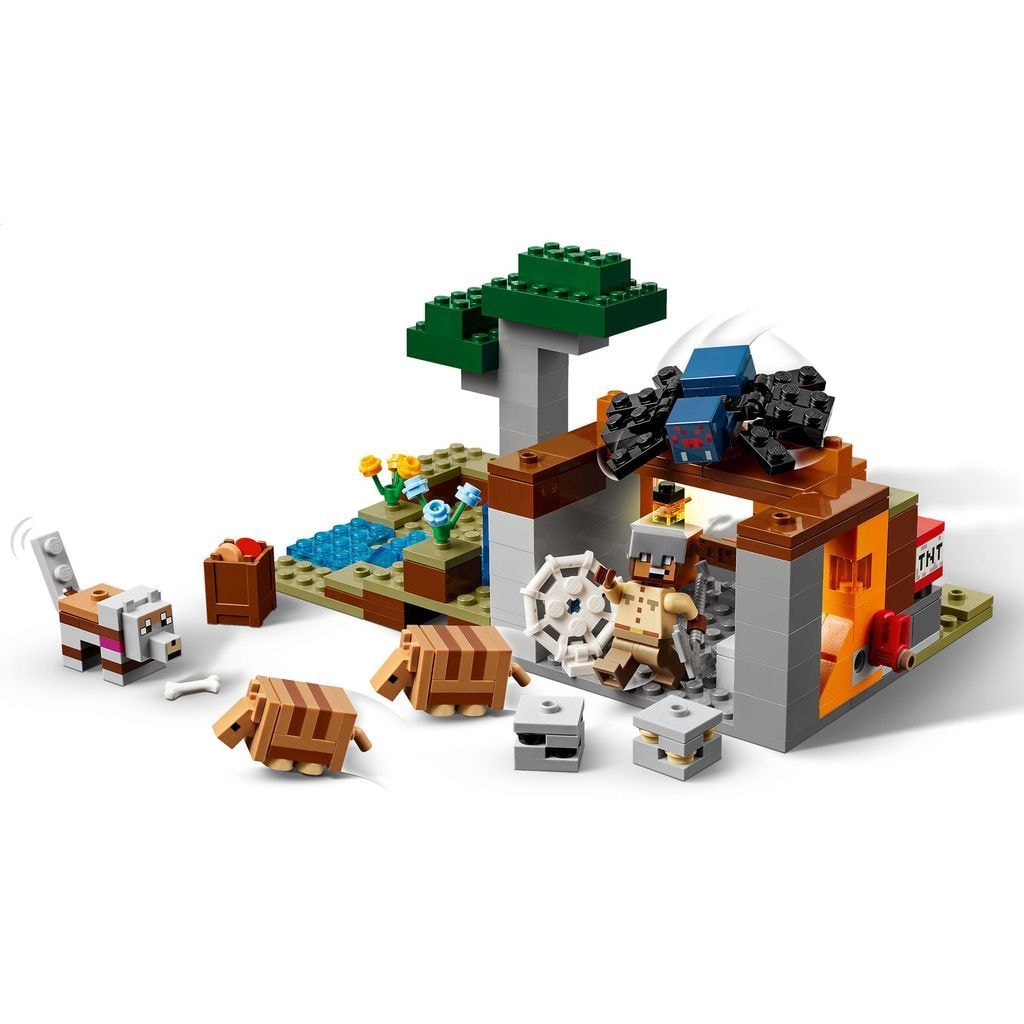 Lego Minecraft Шахтна експедиція "Броненосець", 247 деталей 21269 90922 Данія