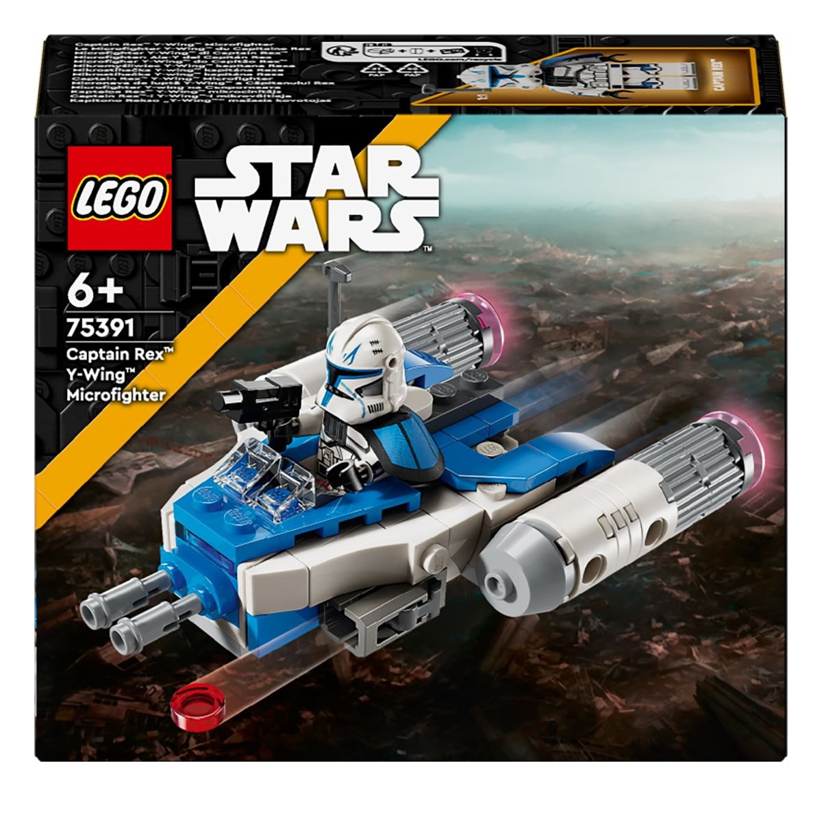 Lego Star Wars Мікровинищувач Y-Wing Капітана Рекса 75391 90931 Данія