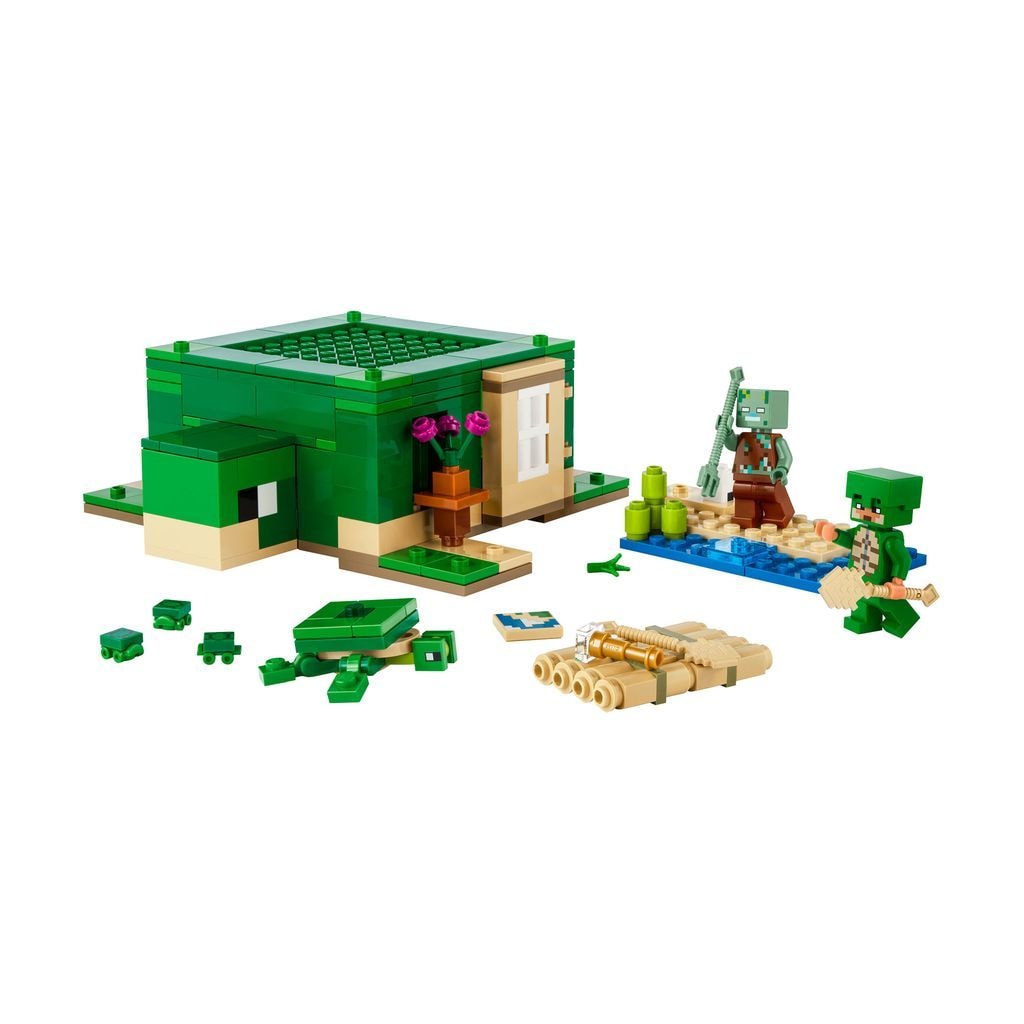 Lego Minecraft Конструктор Пляжний будинок у формі черепахи 21254 95501 Данія