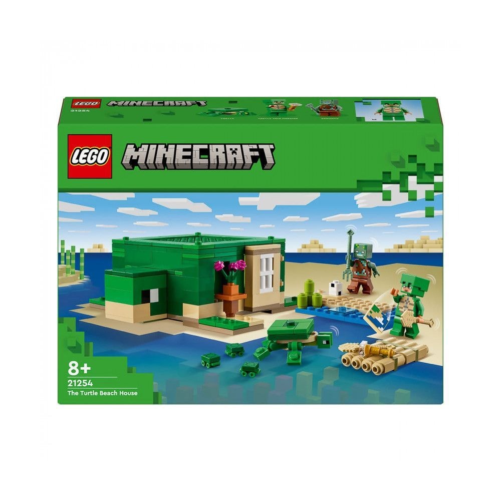 Lego Minecraft Конструктор Пляжний будинок у формі черепахи 21254 95501 Данія