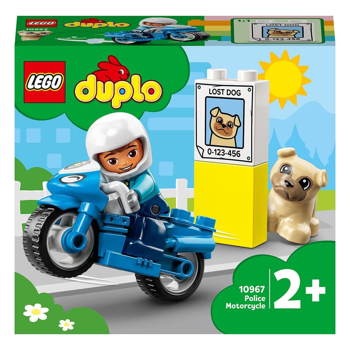 Lego DUPLO Поліцейський мотоцикл 10967 91610 Данія