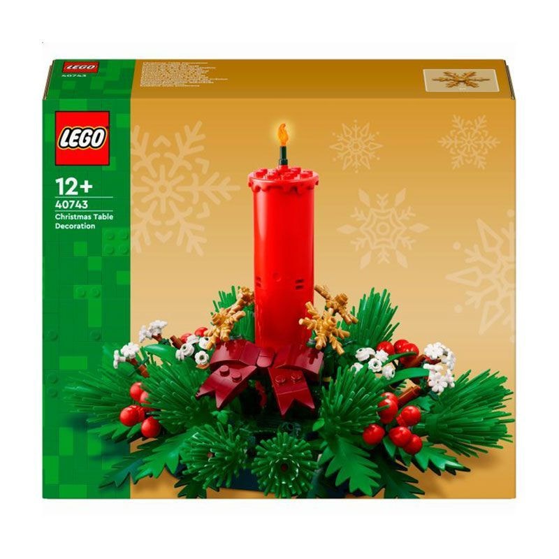 Lego Iconic Декор для різдвяного столу, 433 деталі 40499 91618 Данія