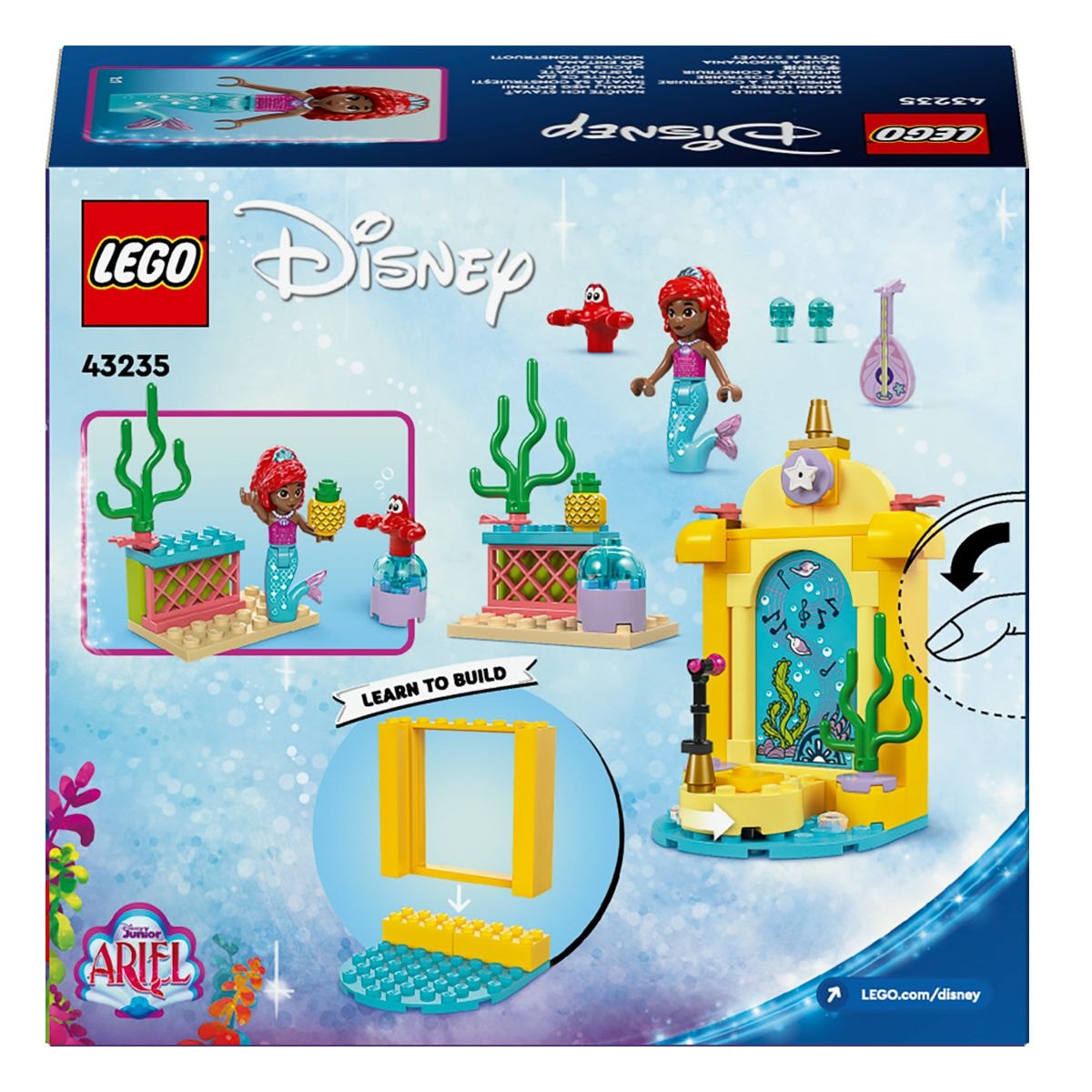 Lego Disney Princess Музична сцена для Аріель 43235 91634 Данія