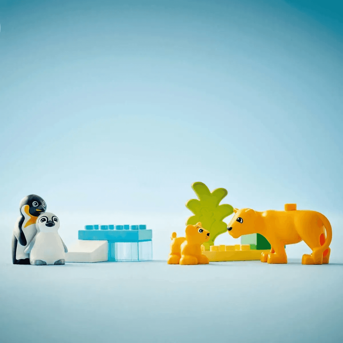 Lego DUPLO Сімейства диких тварин: Пінгвіни та Леви 10442 91999