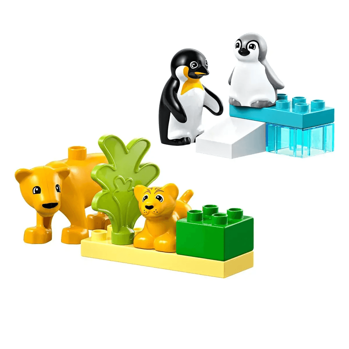 Lego DUPLO Сімейства диких тварин: Пінгвіни та Леви 10442 91999