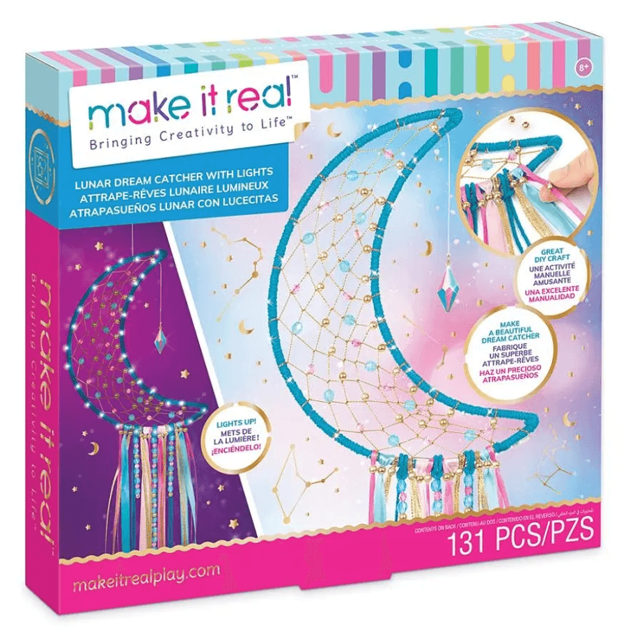 Набір для створення амулету Make it Real Ловець снів з підсвіткою MR1424 92002 Китай