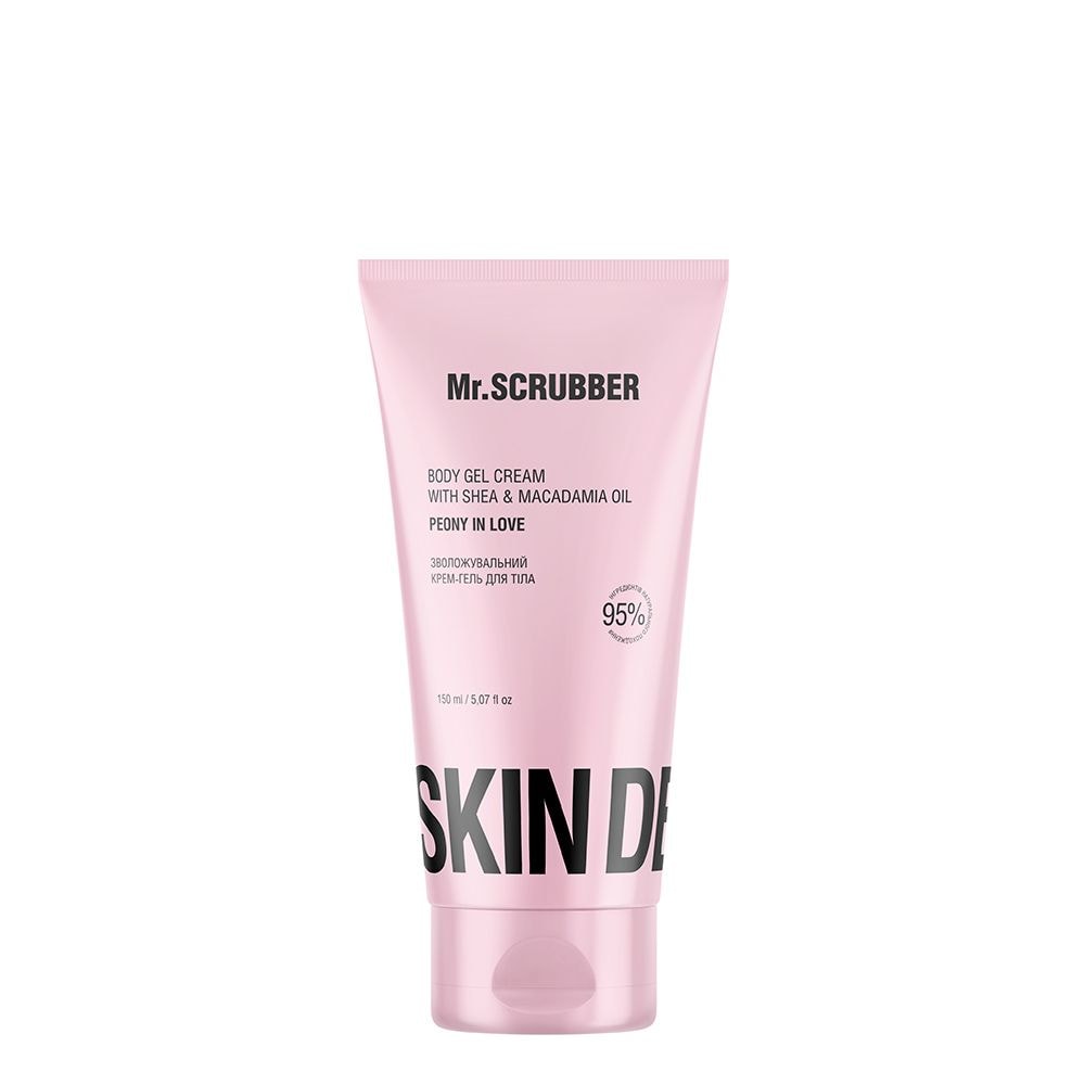 Зволожувальний крем-гель для тіла SKIN DELIGHTS Peone in love, 150мл Mr. Scruber 92429