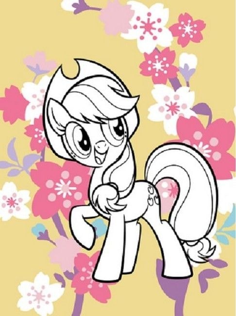 Розмальовка My Little Pony Сад натхнення 92553