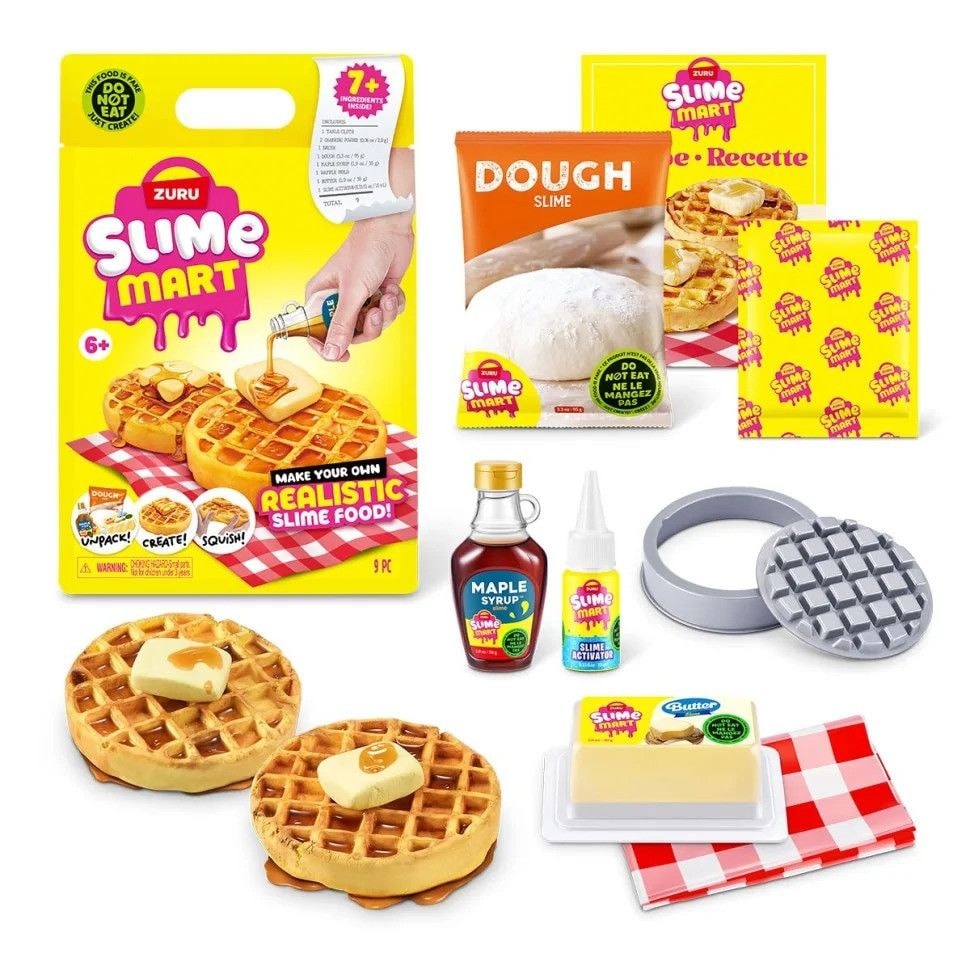 Ігровий набір зі слаймами "Бельгійські вафлі" Slime Mart Kiddisvit 15901D 92693 Китай