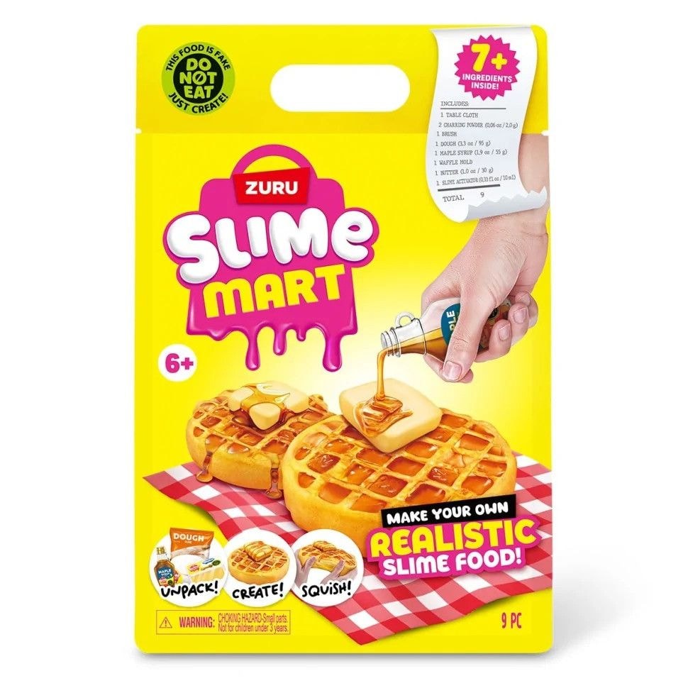 Ігровий набір зі слаймами "Бельгійські вафлі" Slime Mart Kiddisvit 15901D 92693 Китай