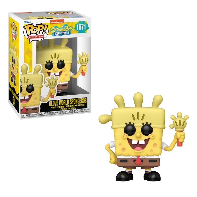 Фігурка Funko Pop Губка Боб з рукавичкою-ліхтариком 75734 92958 Китай