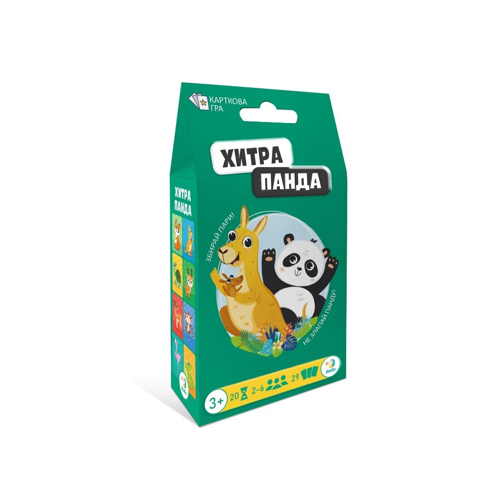 Карткова гра "Хитра панда" 301235  Dodo 92986 Dodo