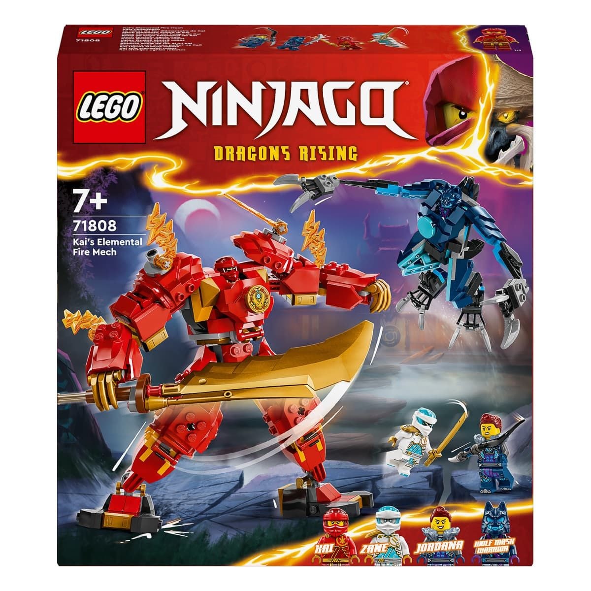 Lego Ninjago Конструктор Робот вогняної стихії Кая 71808 93238 Данія