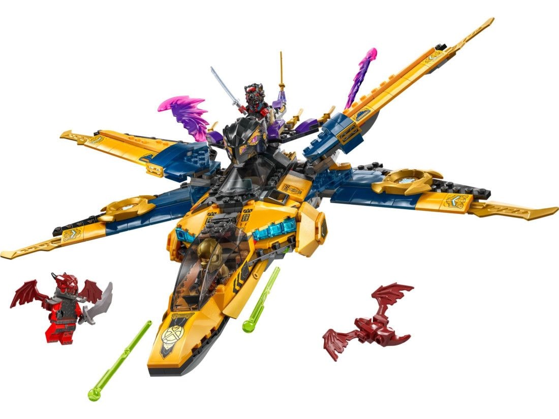 Lego Ninjago Конструктор Суперштормовий реактивний літак Рас та Арін 71833 93240 Данія