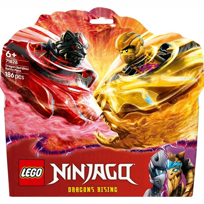 Lego NINJAGO Бойовий набір дракона спін-джитсу 71826 93241 Данія