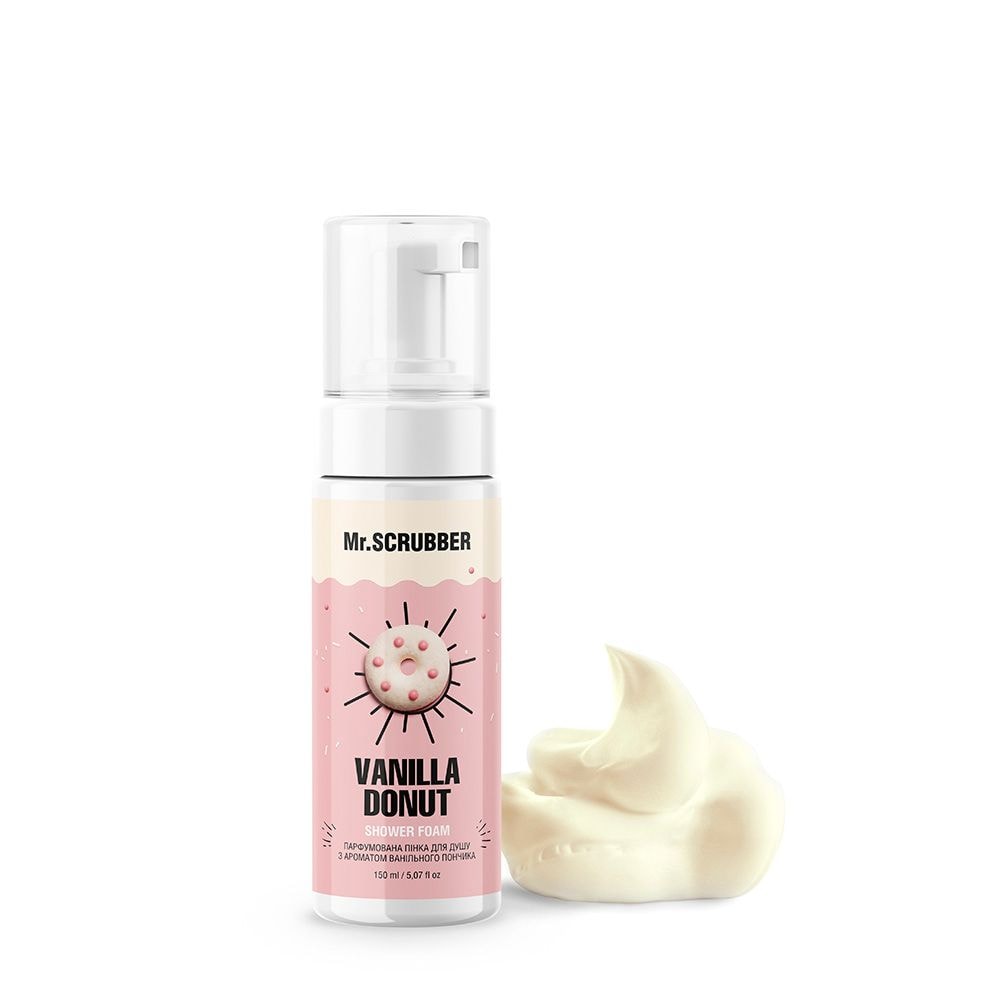 Парфумована пінка для душу з ароматом ванільного пончика Vanilla Donut Mr.SCRUBBER 93908