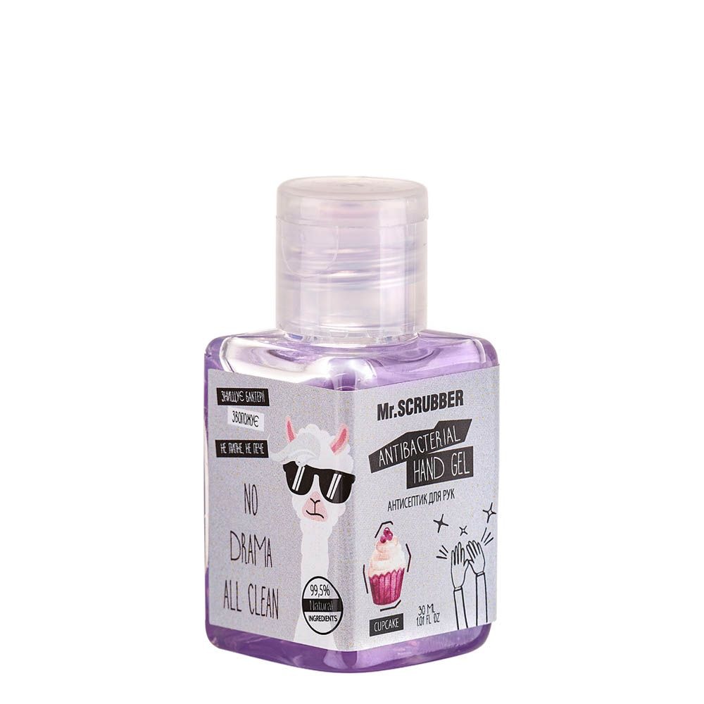 Очищувальний гель для обробки рук Instant cleancer gel Cupcake Mr.SCRUBBER 93936
