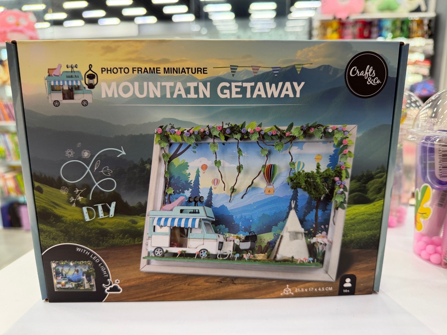 Обємна листівка Румбокс Mountain Getaway з LED підсвіткою 94088 Китай