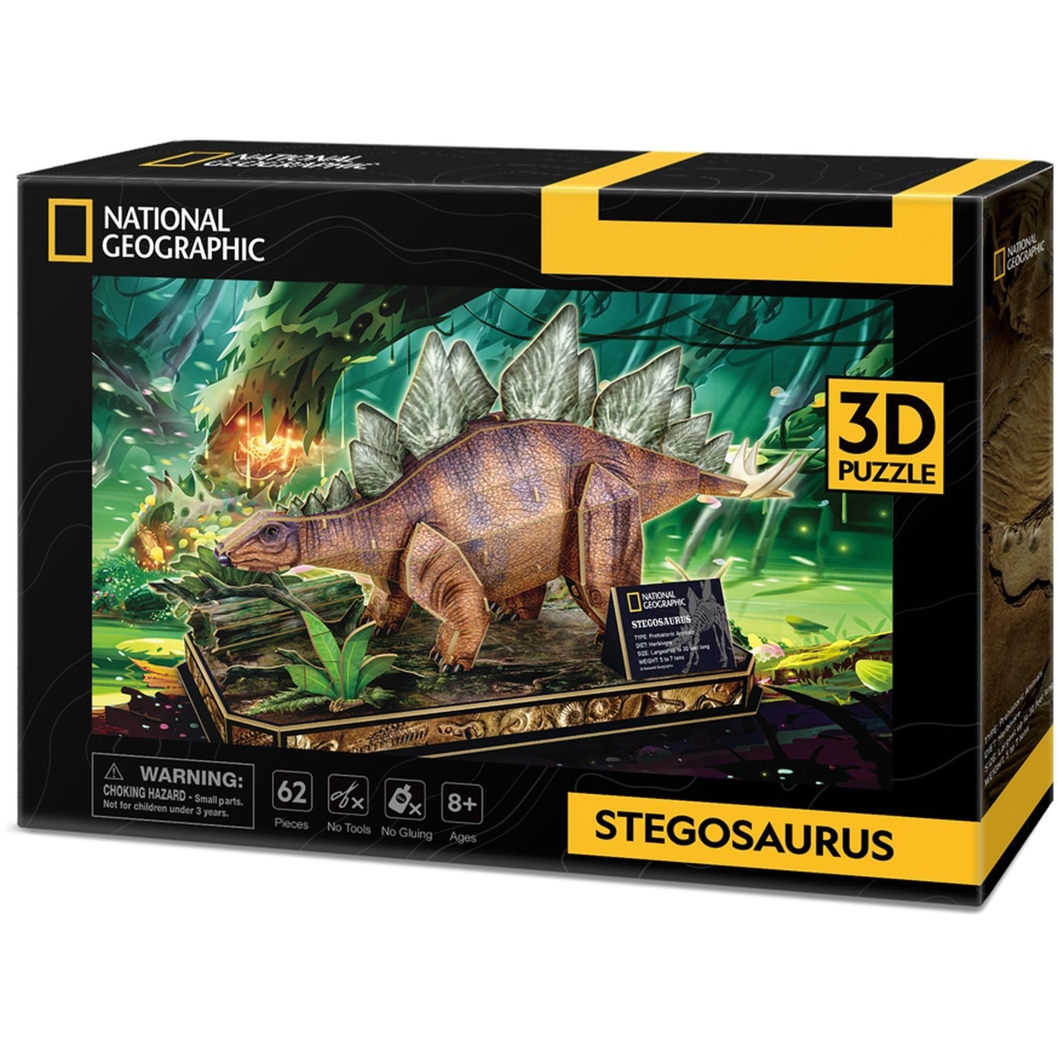 CubicFun Тривимірна головоломка-конструктор "National Geographic Dino: Стегозавр" 94285 Китай