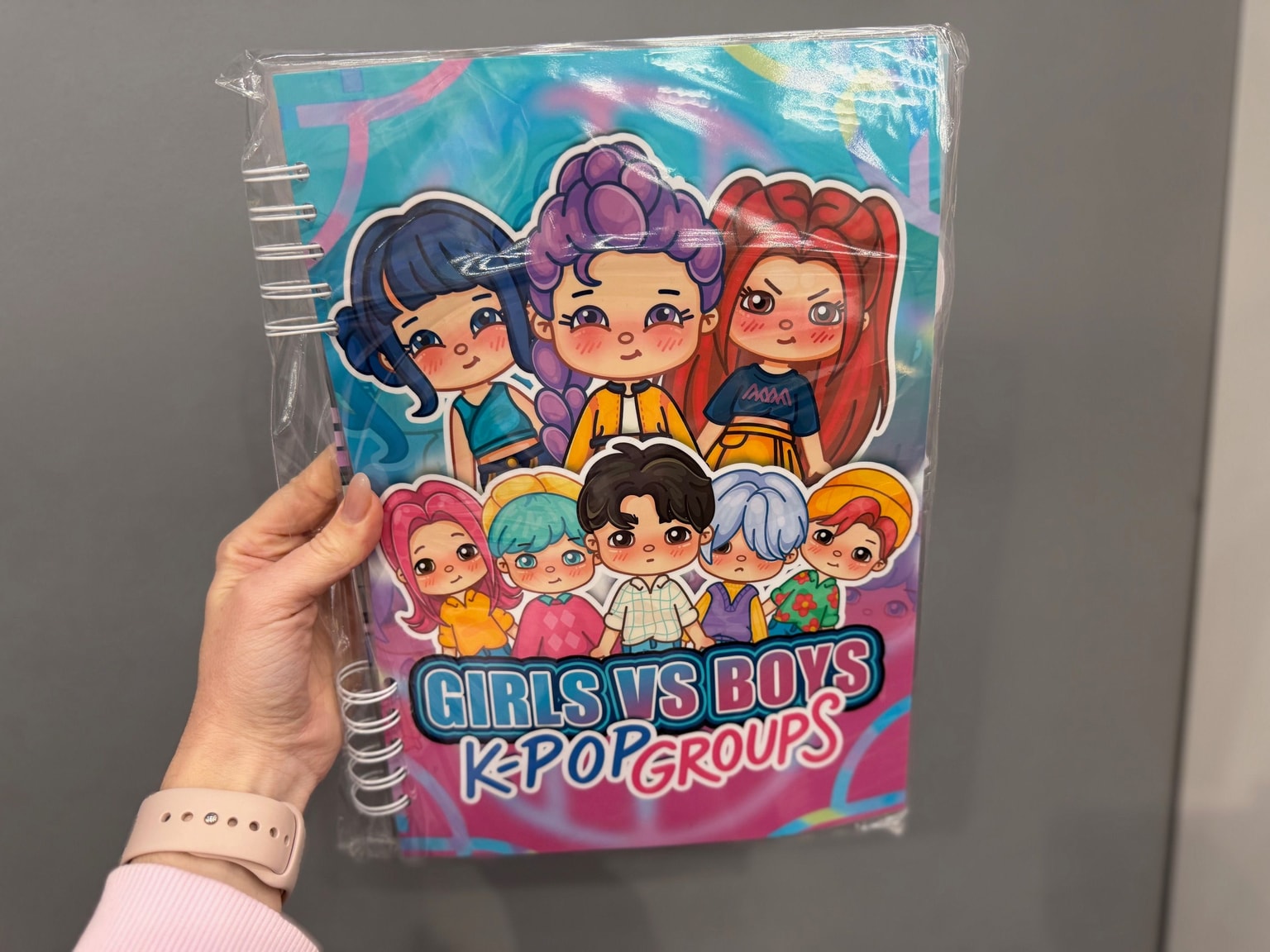 Альбом на липучках Тока Бока KPOP Groups Girls and Boys 94438