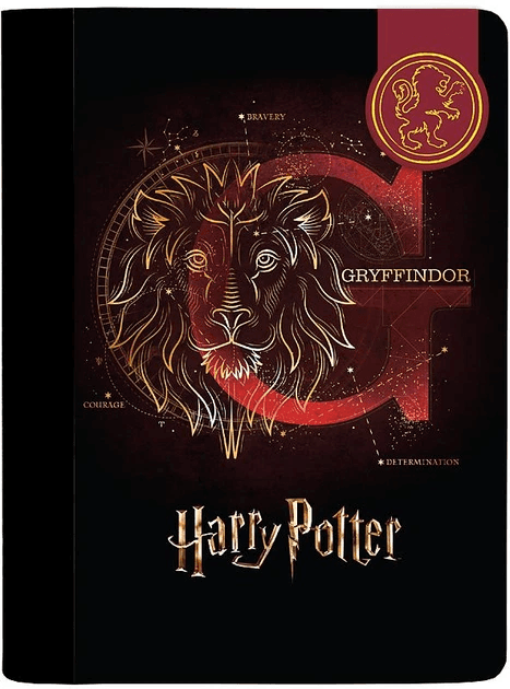 Блокнот з магнітною закладкою А5  Kite Harry Potter HP26-192 94698 Німеччина