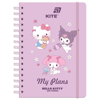 Щоденник на спіралі Kite Hello Kitty HK26-438, тверда обкладинка 94713 Німеччина