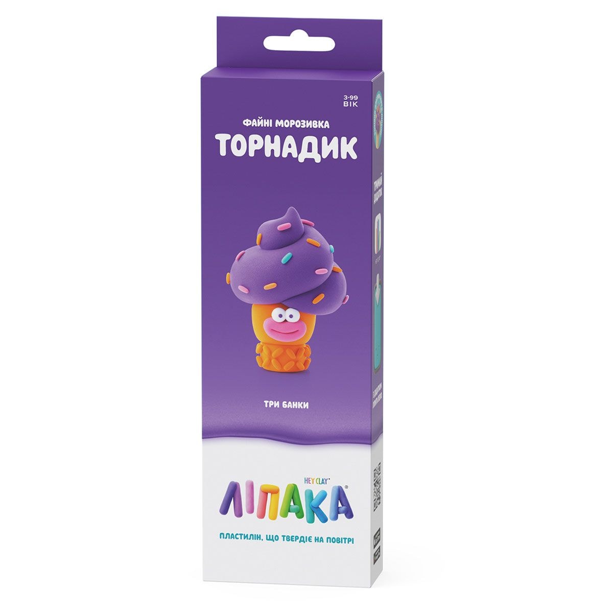 Набір пластиліну Ліпака Файні морозивка: Торнадик 94866