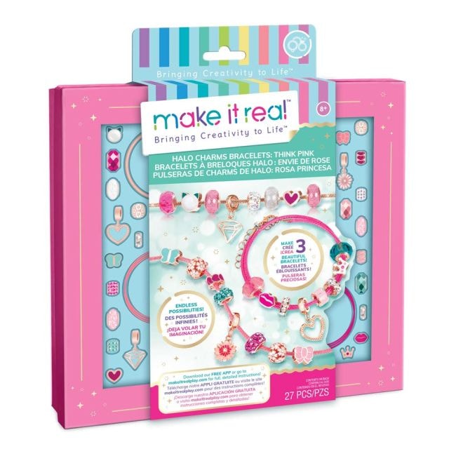 Набір для створення  браслетів  Make it real Рожеве сяйво MR1722 94908 Китай