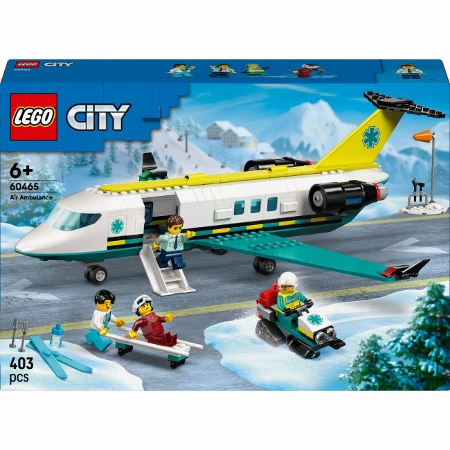 Lego CITY Літак швидкої медичної допомоги 60465 94983