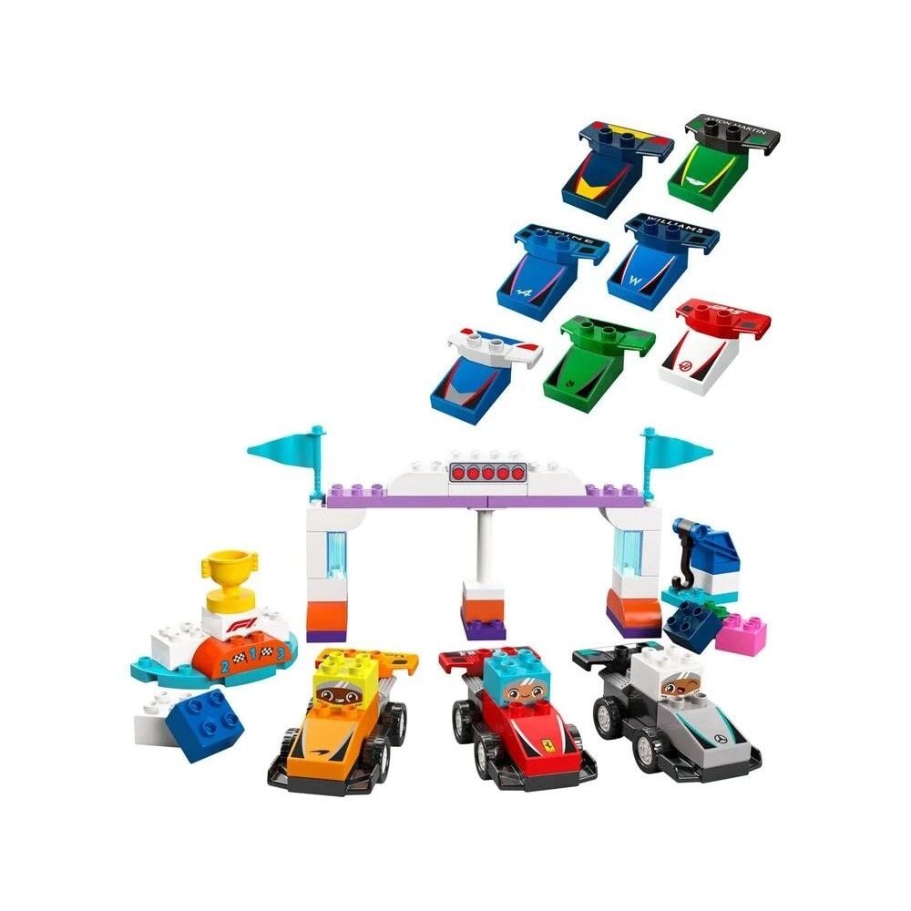 Lego DUPLO Автомобілі для перегонів і пілоти команд Формули-1 10445 94984 Данія