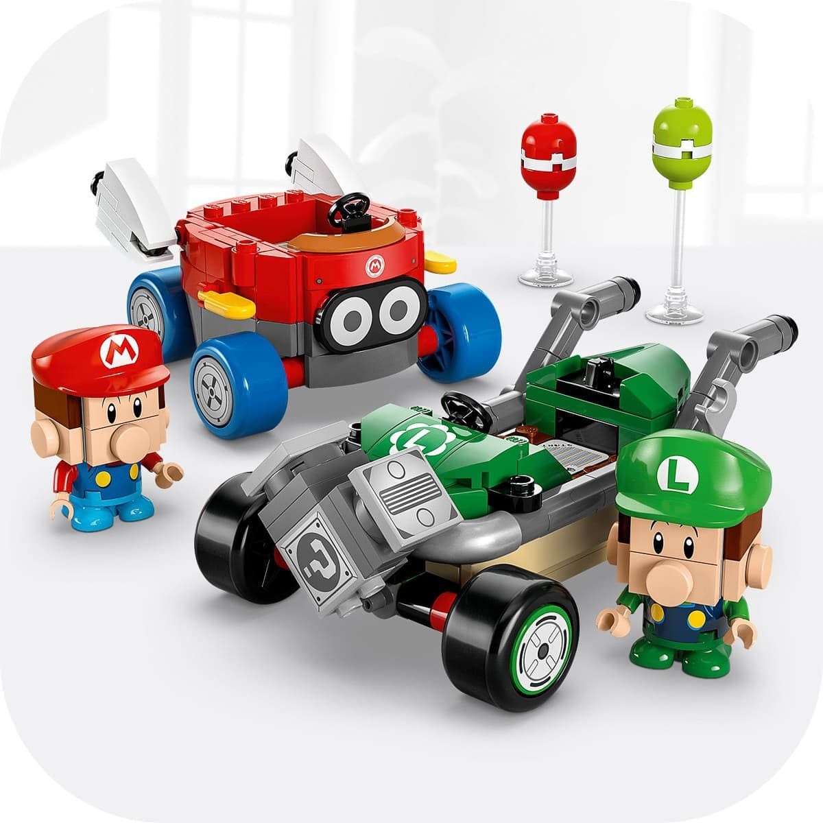 Lego SUPER MARIO  Mario Kart – Baby Mario vs. Baby Luigi 72034 94985 Данія
