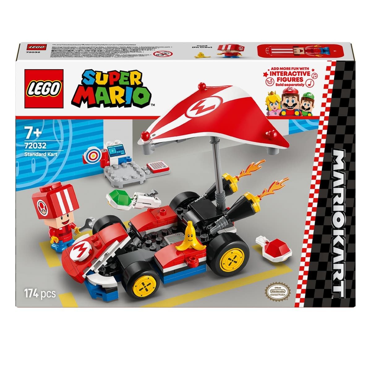 Lego SUPER MARIO Mario Kart – Standard Kart 72032 94986