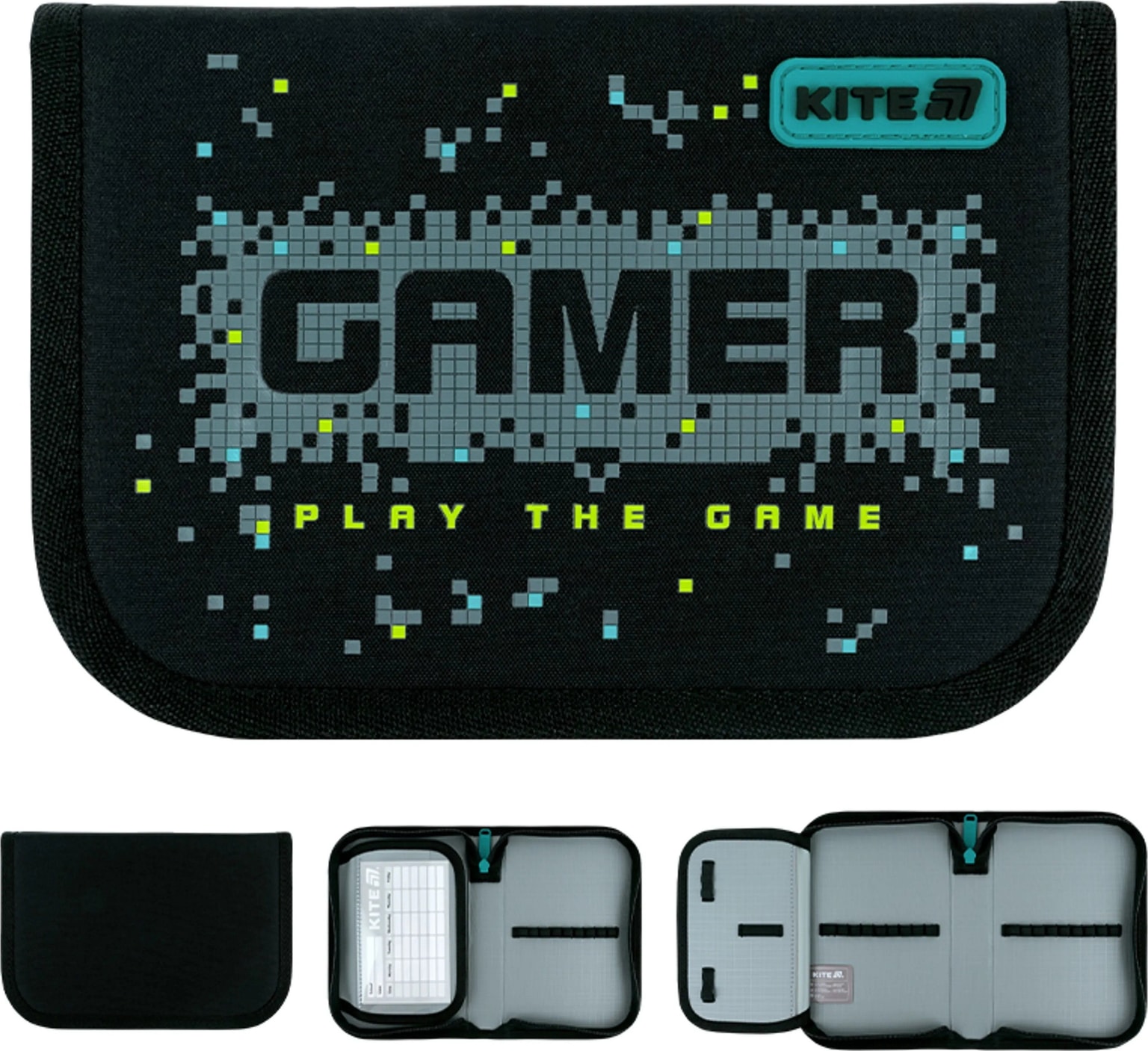 Пенал Kite Play the game 1 відділення, 1 відворот К26-621-8 95290 Німеччина