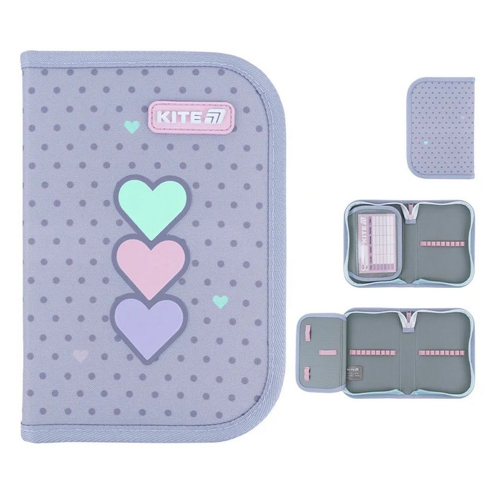 Пенал Kite Lovely 1 відділення 1 відворот K26-621-3 95303 Німеччина